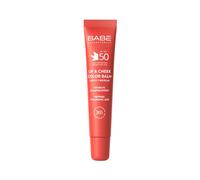 Babé Bálsamo de color para labios y mejillas SPF50 Efecto voluminizador 20mL Coral SPF50