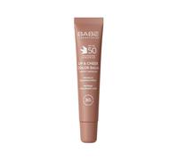 Laboratorios Babé - LIP & CHEEK SPF 50 MOCHA - Bálsamo Fotoprotector | Alta Protección Solar SPF 50 | Hidratación y Efecto Volumen Natural | Para Labios y Mejillas