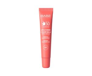 Babé Lip & Ch lsamo con Color SPF50 Peach 20ml