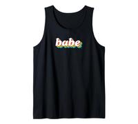 Babe - Minimalist Bold Statement Design Tees Bags and More Camiseta sin Mangas