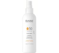 Laboratorios Babé - FLUID SPRAY SPF 50 - Protector Solar Corporal en Spray | Fotoprotección UVA UVB IR-A HEV Textura Ultraligera Rápida Absorción | Resistente al Agua