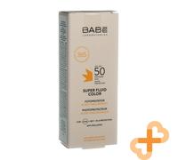 Babe Súper Fluido Color SPF50 Matificante Filtro Solar 50ml Protector Emulsión