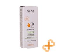 Babe Súper Fluido SPF50 Matificante Solar 50ml Protector Emulsión Piel Grasa