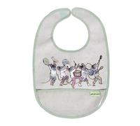 Babero con hule Petit Jour Ernest et Célestine 25,5x38x0,5 cm