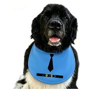 Babero de perro de policía para disfraz de Halloween, para razas grandes y gigantes, San Bernardo, gran danés, mastín de Terranova (babero de perro policía 2)