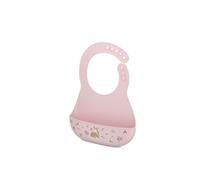 Mepal - Babero Mio Little Dutch - Cierre ajustable para un ajuste cómodo - Bolsillo profundo para recoger comida - Apto para lavavajillas - Sin BPA - Fairy Garden