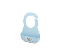 Mepal - Babero Mio Little Dutch - Cierre ajustable para un ajuste cómodo - Bolsillo profundo para recoger comida - Apto para lavavajillas - Sin BPA - Forest Friends