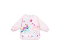 Babero de Silicona Soft Biby Fantasy - Flexible, Recoge Migas y con Diseño de Unicornio Miniland