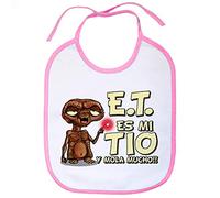 Babero este es mi Tio y mola mucho parodia friki extraterrestre - Rosa
