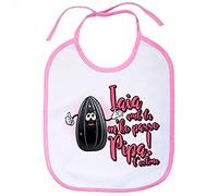 Babero Iaia amb tu m ho passo pipa - Rosa