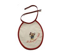 Babero il mio primo Navidad Mickey con acebo