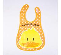 Babero Impermeable Bebé Coma Babero Desechable Eva Bata Bebé Babero Pato Amarillo