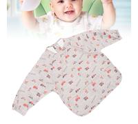 Babero impermeable de manga larga para niños de 18 a 36 meses, resistente a la suciedad y al aceite.