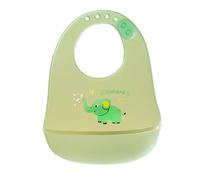 babero impermeable para bebés, baberos de alimentación para bebés | Baberos para bebé Baberos de silicona ajustables con recogedor de alimentos,Baberos de alimentación de bebé de animales lindos, babe