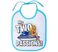 Babero Jet Ski And Girls My Two Passions - Celeste