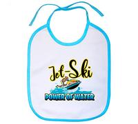Babero Jet Ski Power Of Water - Celeste
