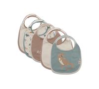 Babero Jollein Roarsome set de 5 unidades impermeable 22 × 27 cm