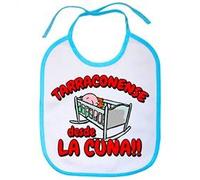 Babero Las princesas también nos cansamos de tanto cuento - Rosa