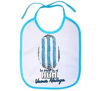 Babero lo tengo en mi ADN futbolero de Málaga - Celeste
