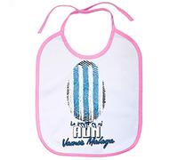 Babero lo tengo en mi ADN futbolero de Málaga - Rosa