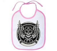 Babero moteros Angel Of Death - Rosa
