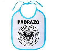 Babero Padrazo bueno justo sensible tierno - Celeste