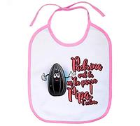 Babero Padrina amb tu m ho passo pipa - Rosa