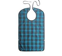 Babero para adultos, impermeable de comedor babero de ancianos hombres mujeres babero para la hora de la comida, lavable babero protector de ropa