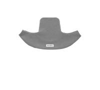 Babero para mochila portabebés de tejido jersey Mini, Hold y Move - Gris claro