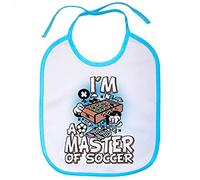 Babero soy un crack del fútbol I Am A Master Of Soccer - Celeste