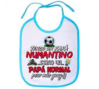 Babero tengo un papá Numantino como un papá normal pero más guay - Celeste