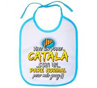Babero tinc un pare català com un pare normal pero més guay - Celeste