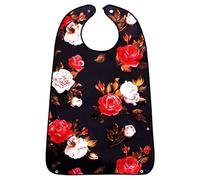 Baberos de comedor impermeables para ancianos - Baberos para comida para adultos, babero ajustable para adultos con recogedor de migas | Ayuda a comer práctica y cómoda, protector de v, c, Se référer