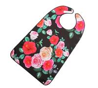 Baberos de comedor impermeables para ancianos - Baberos para comida para adultos, babero ajustable para adultos con recogedor de migas | Ayuda a comer práctica y cómoda, protector de v, a, Se référer