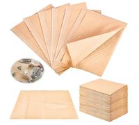 Baberos dentales, 125 unidades, 33 x 45 cm, servilletas dentales, manteles para tatuajes, impermeables, para hospitales, estudios, consultas, tatuajes (color naranja)