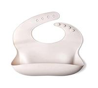 Baberos marca Gloop. Modelo Babero de silicona Pecan