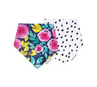 Baberos marca tiny twinkle. Modelo Bavaglini bandana quadrati kaffle pack 6