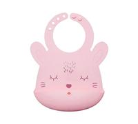 Baberos marca tiny twinkle. Modelo Bavaglino in silicone animaletti tasca