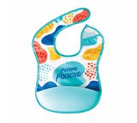 Baberos marca tiny twinkle. Modelo Bavaglino repeltex con tasca in silicone