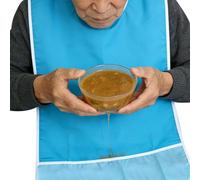 Baberos Para Hombres Adultos Babi Impermeable Y Lavable Para Adultos