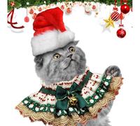 Baberos para mascotas de Navidad, baberos de perro de Navidad, bandanas con estos baberos adecuados para el uso diario, belleza, fotografía y fiestas, por lo que son excelentes para mí
