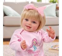BABESIDE Muñeca Reborn Niña - Bebé Reborn Nacida Realista Rubia de 20 Pulgadas, Muñeca Reborn Realista y Articulada con Accesorios y Caja para Niños Mayores de 3 Años