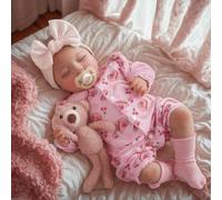 BABESIDE Muñeca Reborn Realistas - Bebé Reborn Nacidas con Sensación de Bebé de 20 Pulgadas Lindas Muñeco Reborn de la Vida Real Durmiente con Caja de Regalo para Niños Niña de 3 años en Adelante