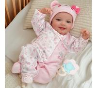 BABESIDE Muñecas Realistas para Bebés Recién Nacidos de 20 Pulgadas Cuerpo Suave Muñeca Recién Nacida de la Vida Real Niña Encantadora Despierta con Caja de Regalo