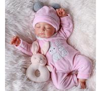 BABESIDE Muñecas Reborn-Baby - Connie de 20 Pulgadas con Vinilo Fino, Cabello Pintado y Delicada Pintura Facial, está Hecha a Mano y Tiene un Cuerpo Suave para Regalo de niñas