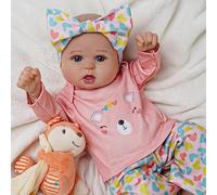 BABESIDE Muñecas Reborn Niña - Bailyn 20 Pulgadas Muñecas Realistas del Bebé Tienen el Cuerpo de Tela Suave y Lindo Traje, Ella se ve y se Siente Igual Que un Bebé de la Vida Real