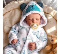 BABESIDE Muñecas Reborn Niños 20 Pulgadas Muñecas Bebés Reborn Ojos Cerrados Muñeca Realista Durmiendo Bebé Recién Nacido Muñecas Bebé Reales