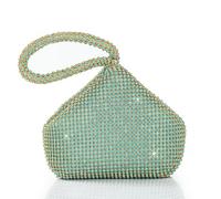 BABEYOND Bolso De Mano Para Mujer De Los Anios 20 Con Diamantes De Imitación, Bolso De Noche, Fiesta, Elegante, De Graduación, Accesorios De Boda Para Novia Turquoise