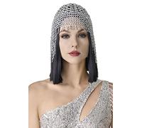 BABEYOND Diadema de los años 20 para Mujer, con Cadena de Pelo de Gatsby, para Danza del Vientre, exótica, Cleopatra, Accesorio para Disfraz de los años 20