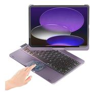 BABG Funda para iPad 10ª 11ª (A16) con teclado y iPad Air 11 (M4, M3, M2), giro de 360°, 7 modos de uso, teclado de retroiluminación arcoíris para iPad Pro 11 (1ª/2ª/3ª/4ª generación) y iPad Air 5ª